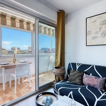 Apartman T2 600 M From The Beach! Air-conditioned *