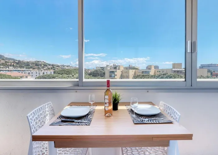 Daire T2 600 M From The Beach! Air-conditioned *